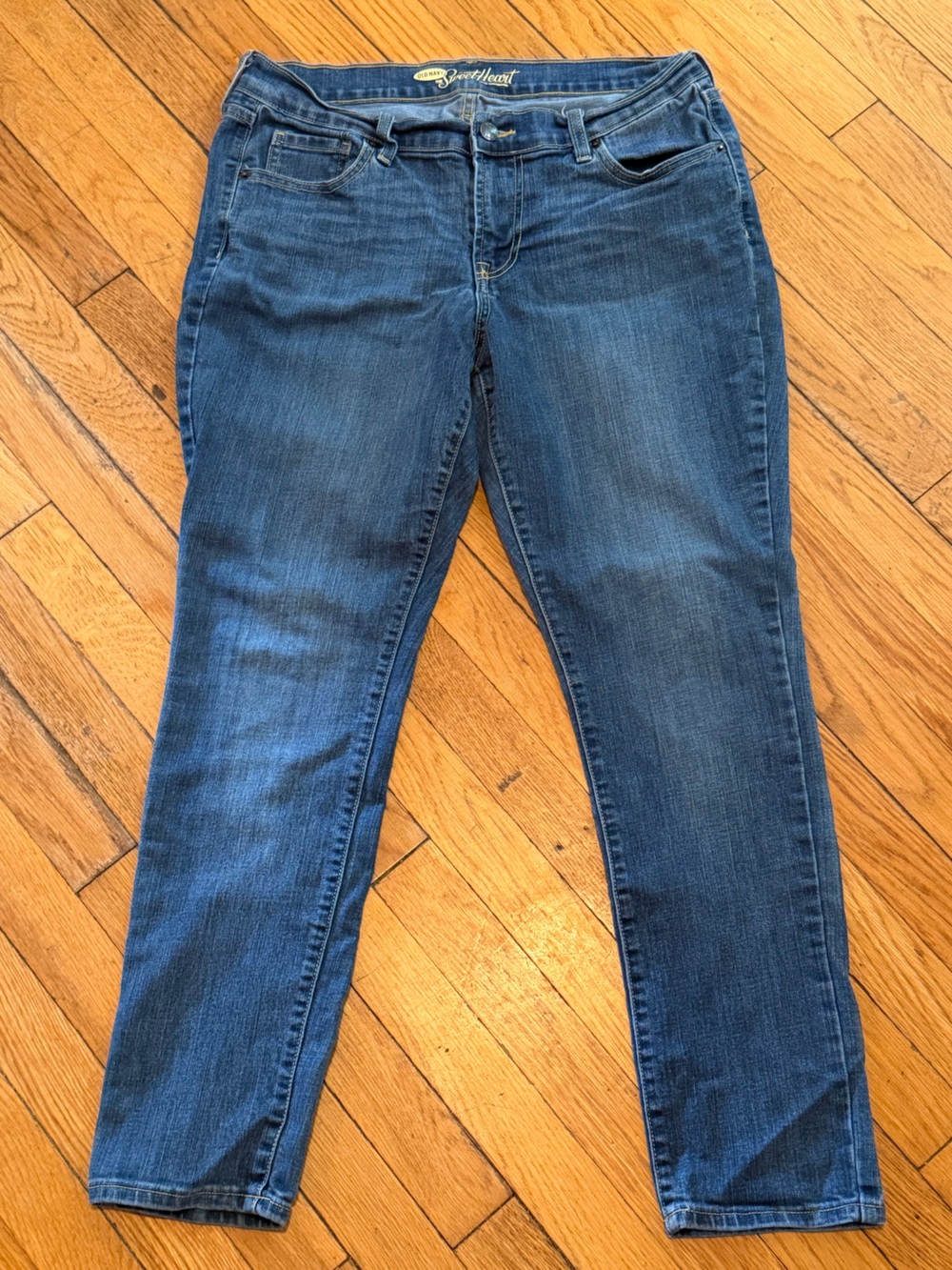 Old Navy Dark Blue Women's Skinny Jeans Size 10 Short